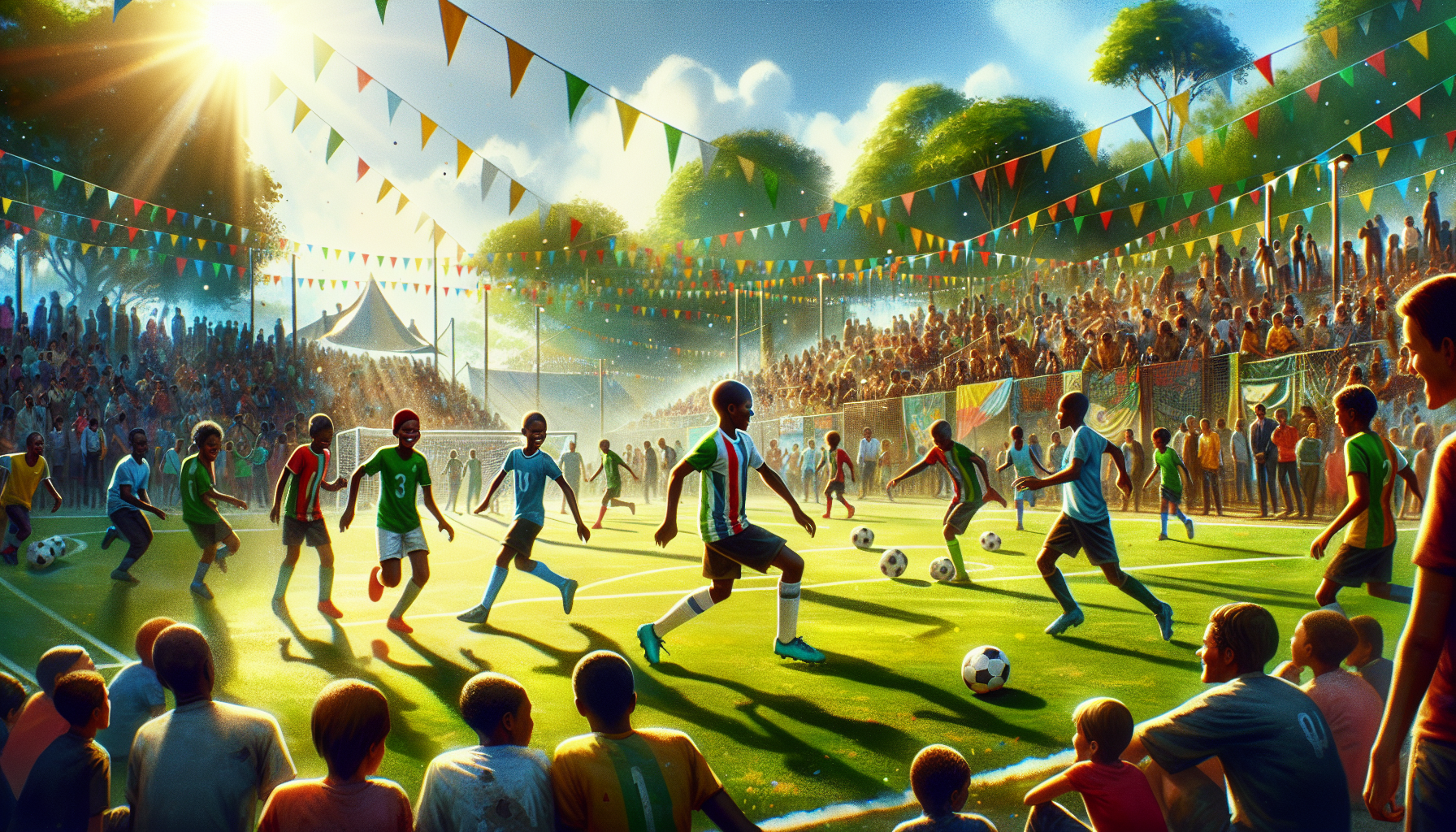 Love.fútbol atinge 102 espaços esportivos: como quadras transformam comunidades vulneráveis no mundo