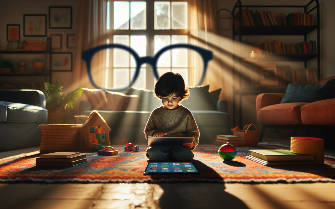 Miopia em Crianças por Telas: Causas, Riscos e Como Proteger a Visão Infantil