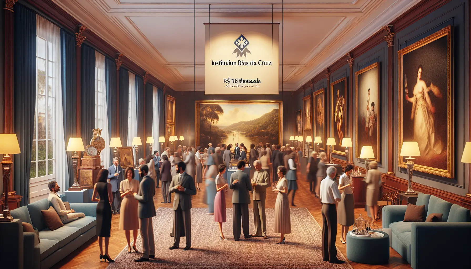 Vernissage Solidário: Impacto Social e Arrecadação