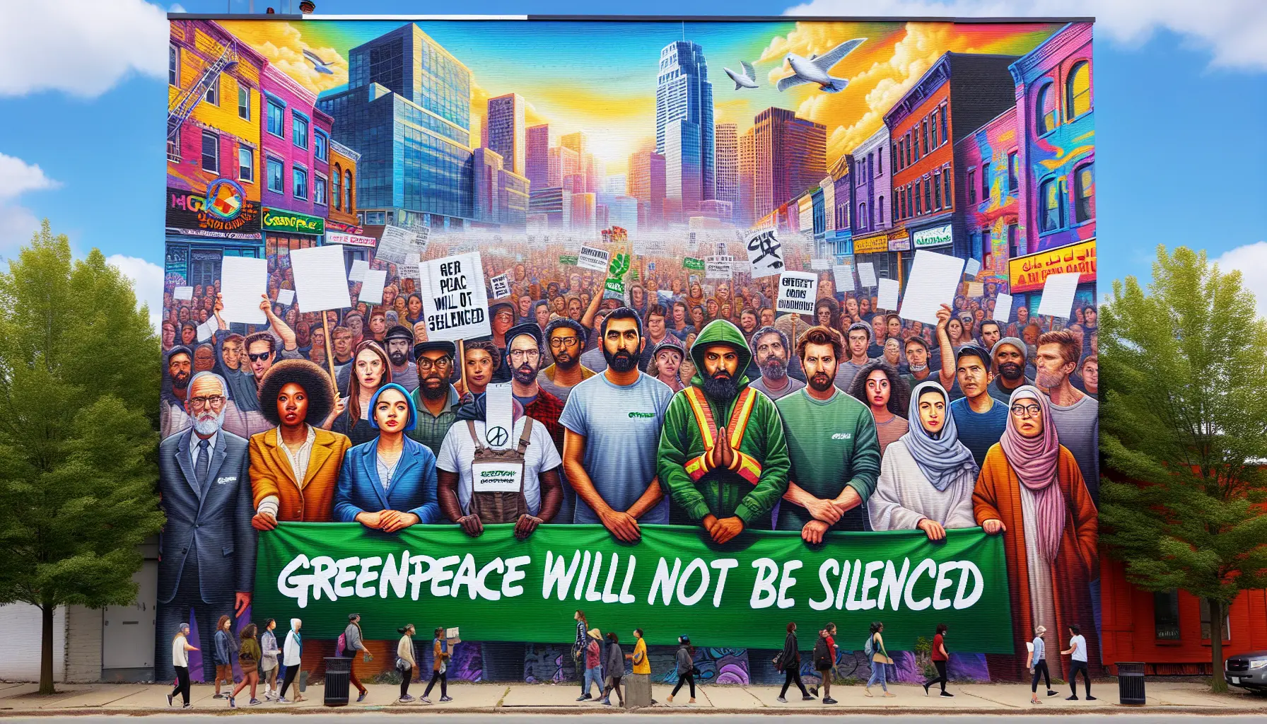 Greenpeace enfrenta ação judicial histórica