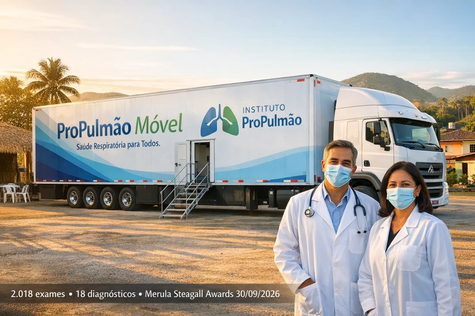 Carreta ProPulmão: 18 casos diagnosticados na Bahia